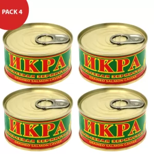 Икра Лососевая Зернистая, 140г х 4шт