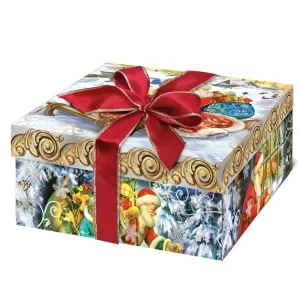 Новогодний Набор Шоколадных и Карамельных Конфет "Праздничный Подарок", 900г