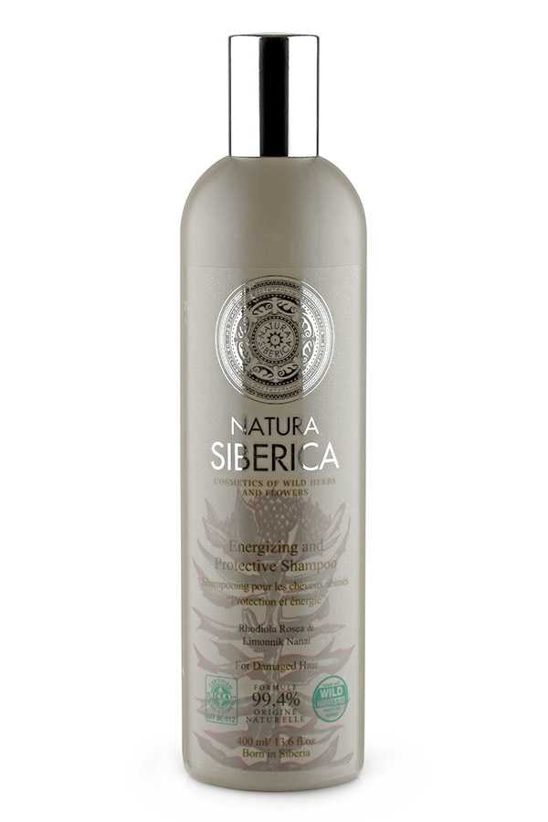 Hair Shampoo "Protection & Energy" for Tired and Weak Hair with Rhodiola Rosea, Schisandra