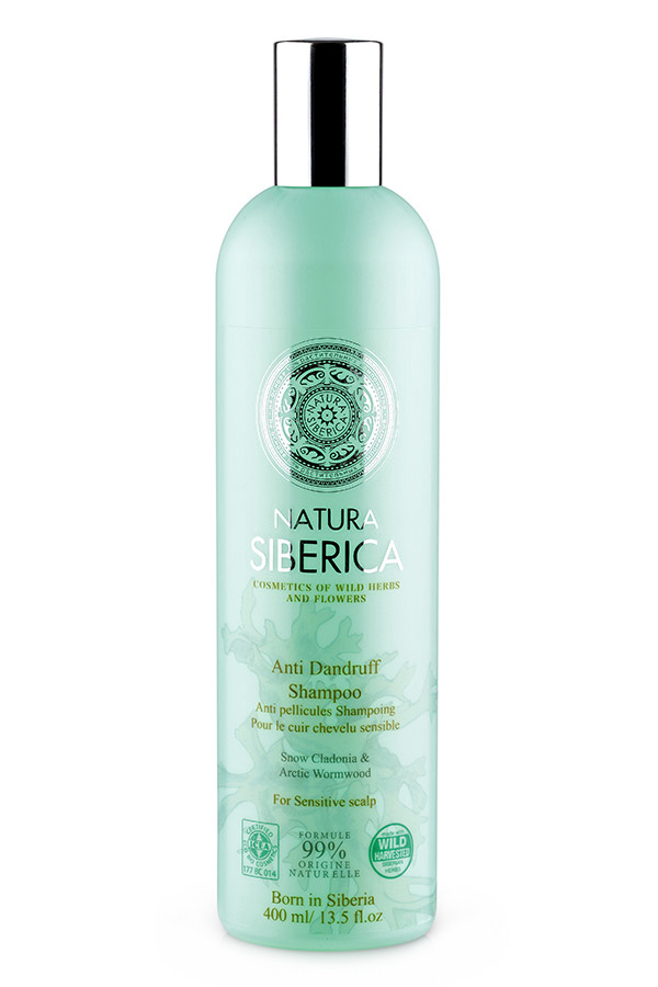 Hair Shampoo "Dandruff" for Sensitive Scalp with Oak Moss, Arctic Wormwood
