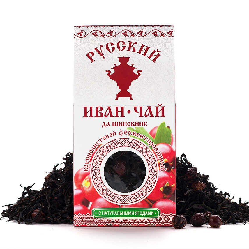 Русский Иван-чай с шиповником, 50 г