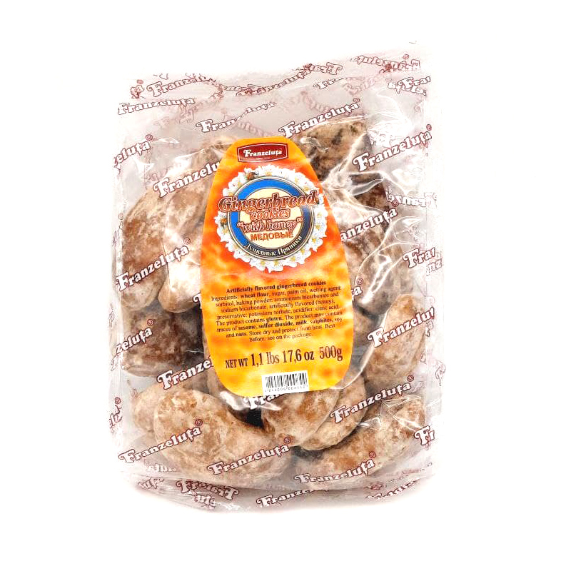 Пряники медовые, 17.5 oz / 500 g 