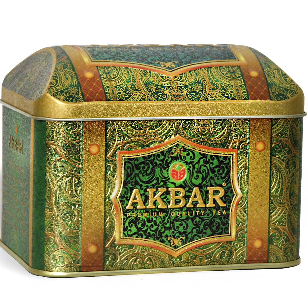 Смесь Цейлонского Крупнолистового Черного и Зеленого Чая с Маслом Саусепа Rich Soursop, Akbar, 250г