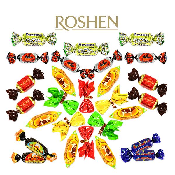 Ассорти шоколадных конфет от компании Roshen, 0.44 кг