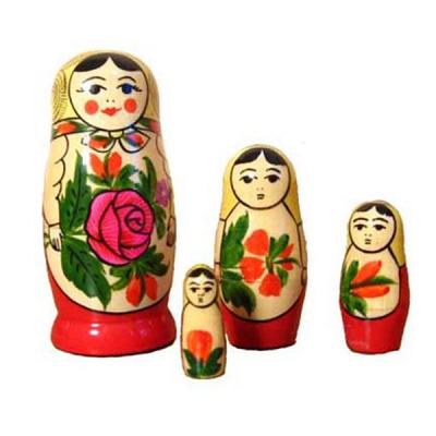 Матрешка Семеновская 4 куклы