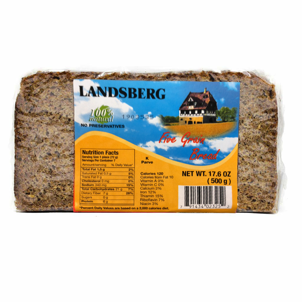 Landsberg Хлеб из 5 злаков, 1.1lb/500g