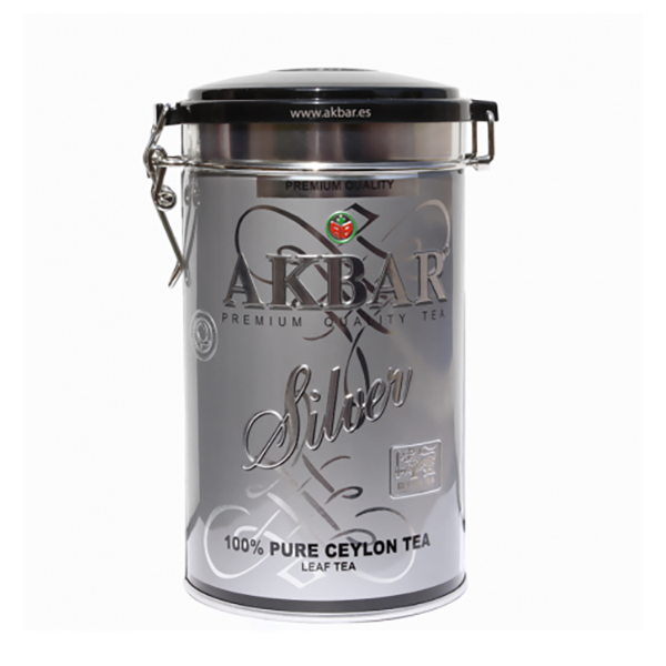 Акбар Серебряный Цейлонский листовой чай, 300 г 