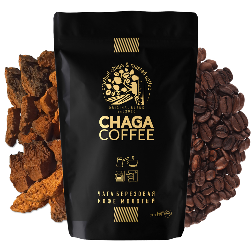 Напиток кофейный Чага и Кофе, ChagaCoffee, 75 g