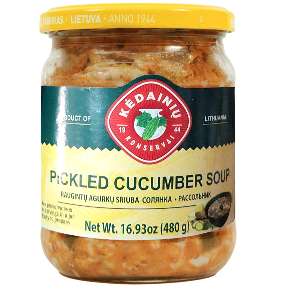 Pickle Cucumber Soup, Kedainiu, 480 g/ 1.06 lb