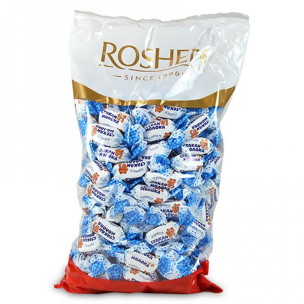 Сливочные конфеты Стакан молока Roshen, 1кг