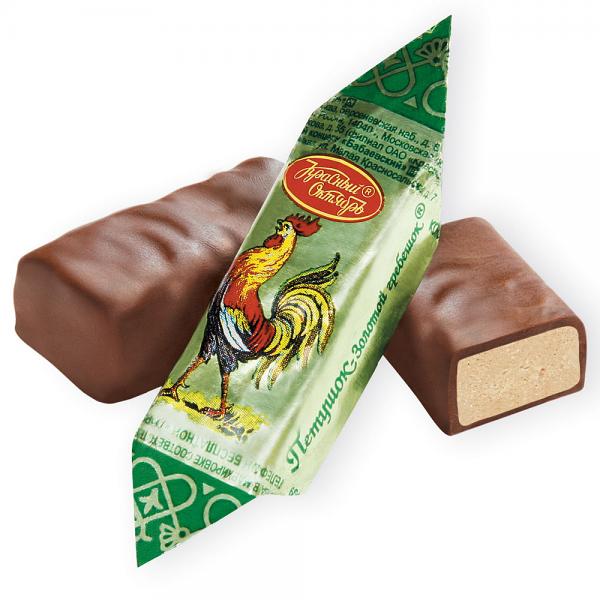 Шоколадные конфеты "Петушок-Золотой Гребешок, 0.22 кг