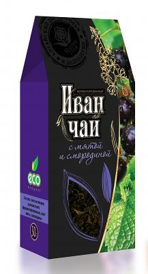 Иван-чай с мятой и смородиной, 50 г (Алтайские травы)