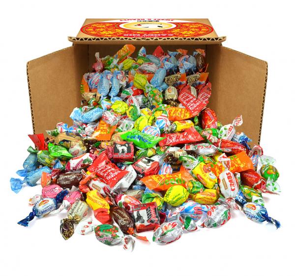 Ассорти из карамельных конфет к Хэллоуину, 0.9 кг