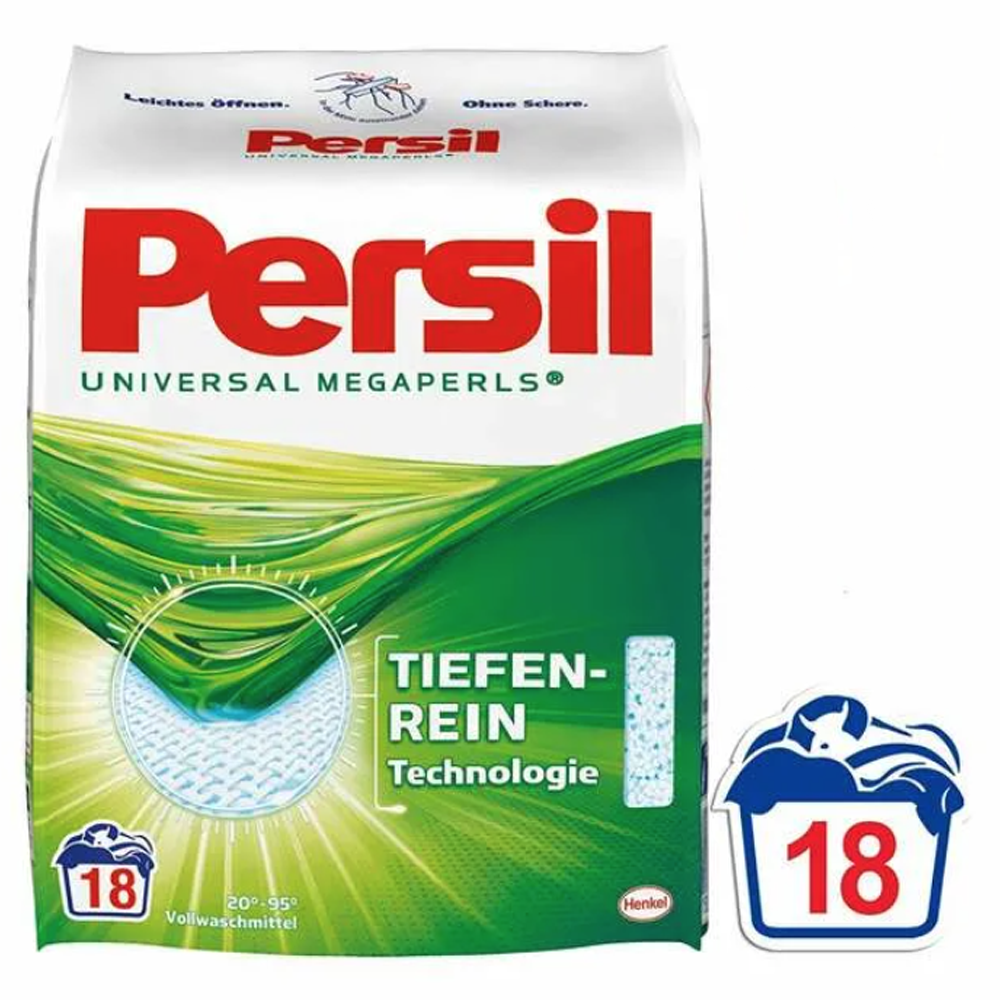 Порошок Стиральный Persil Megaperls Universal Tiefen-Rein Technologie, 1,332 кг/ 2,94 паунда