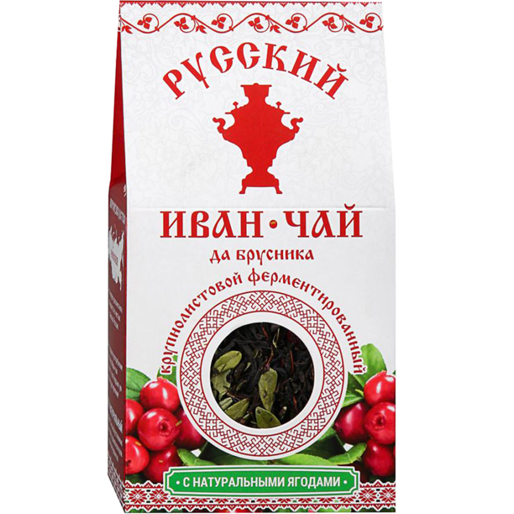 Русский Иван-чай с брусникой, 50 г