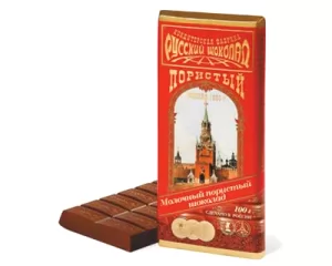 Русский шоколад молочный пористый, 100 г