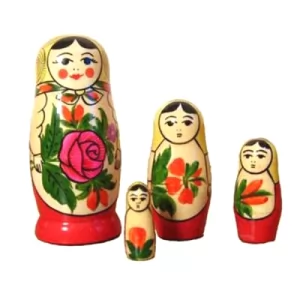 Матрешка Семеновская 4 куклы