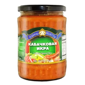 Икра Кабачковая, Тещины Рецепты, 1.19 lb/ 540 g