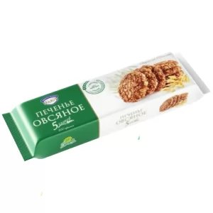 Печенье Овсяное 5 Злаков, Полет, 250г
