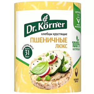Хлебцы Хрустящие Пшеничные Люкс, Dr. Korner, 80г