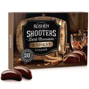 Конфеты Шоколадные Виски Shooters, Рошен, 150г