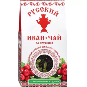 Русский Иван-чай с брусникой, 50 г