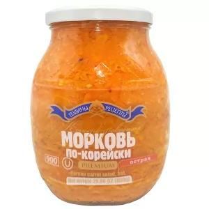 Морковь По-Корейски Острая, Тещины Рецепты, 850г