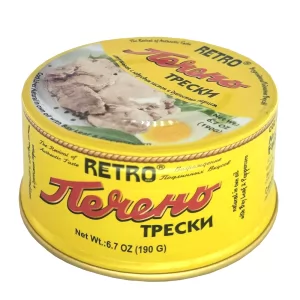 Печень Трески, Ретро, 190 г