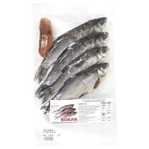 Вобла Сушеная Потрошеная с Икрой, Bakreu, 508г
