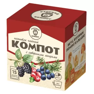 Компот С Северными Ягодами, Русский Компот, 15 Пакетиков