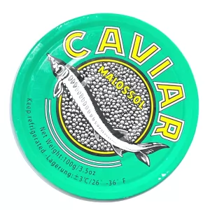 Икра Белой Рыбы (White Fish Roe), Малосольная, 100г