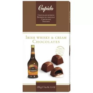 Шоколадные Конфеты с Ирландским Виски и Сливками, Купидон, 150г