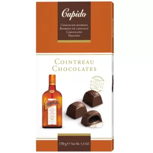 Шоколадные Конфеты с Апельсиновым Ликером Cointreau, Купидон, 150г