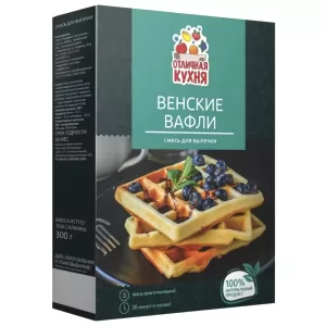 Смесь для Выпечки Венских Вафель, Отличная Кухня, 300г