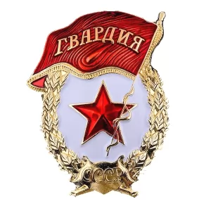 Нагрудный значок Советской Армии 